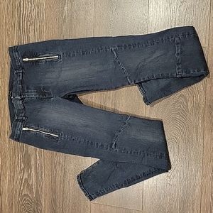 ❤ J BRAND TABITHA SKINNY ZIP MOTO JEANS, STRETCH, SKINNY, FITTED 8 (29)